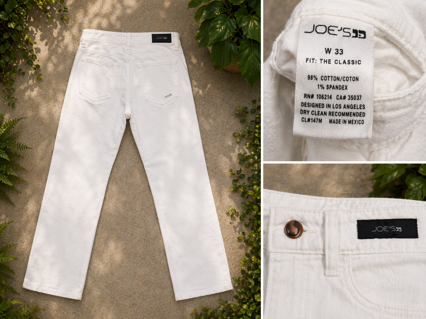 JOE’S Jeans “The Classic” Straight-Leg Denim