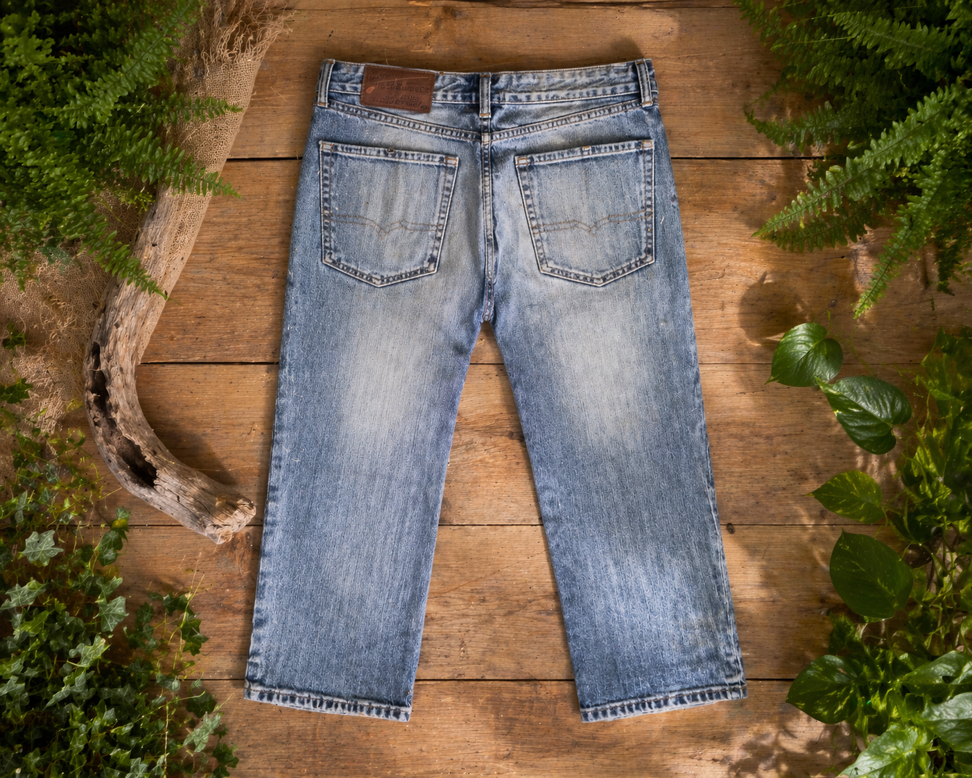 Lucky Brand – 221 Original Straight Denim Jeans
