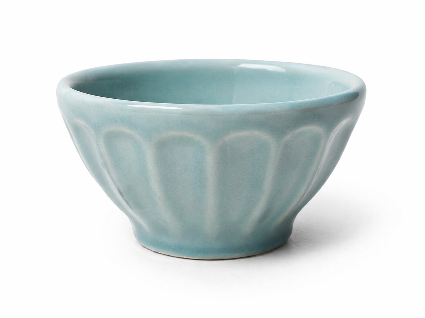 Aqua Blue Ceramic Bowl