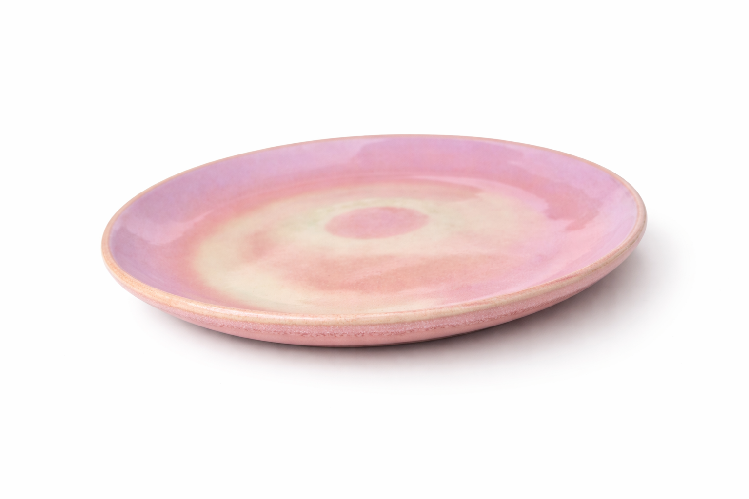 Blush Ombre Ceramic Plate
