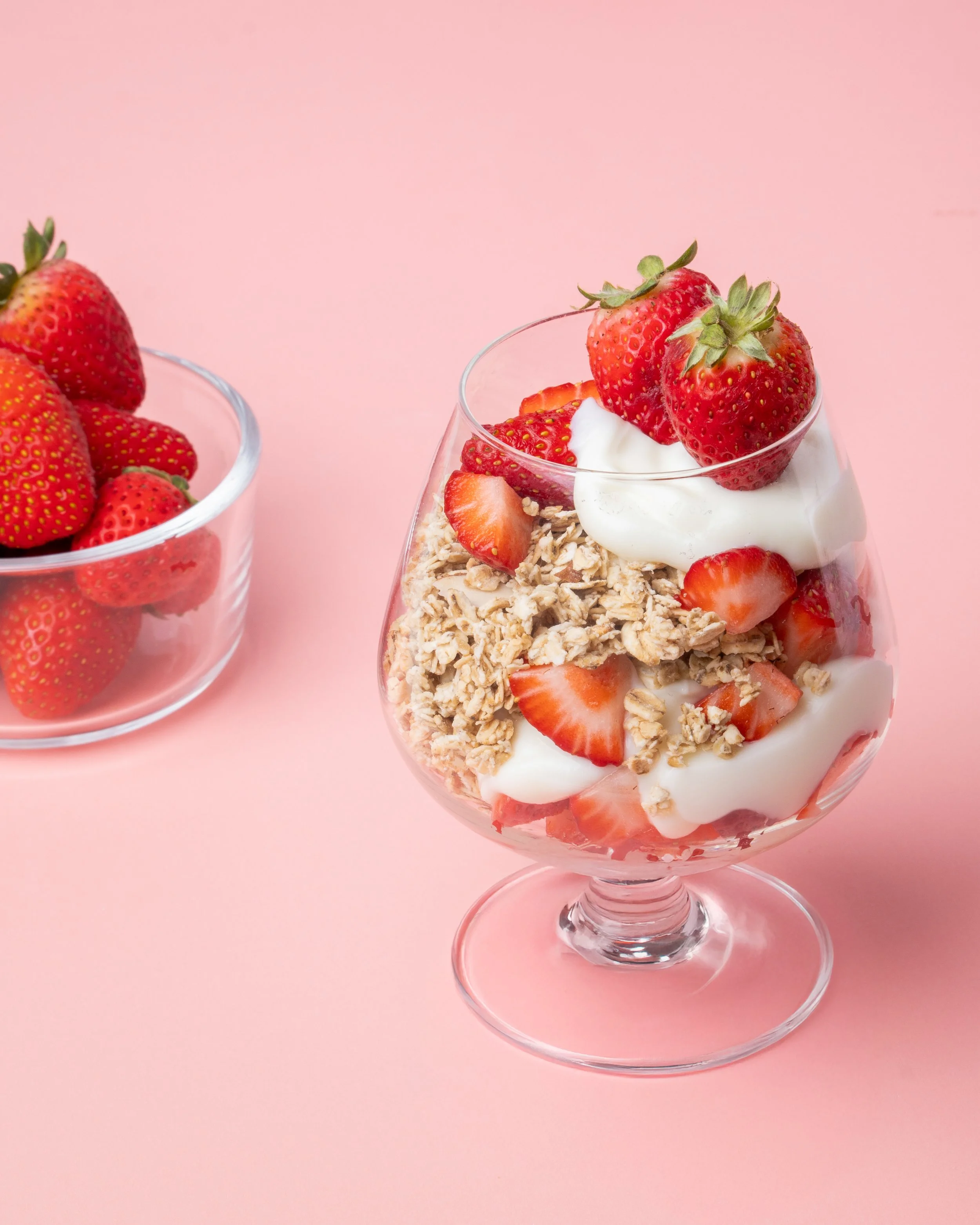 Pink Strawberries!