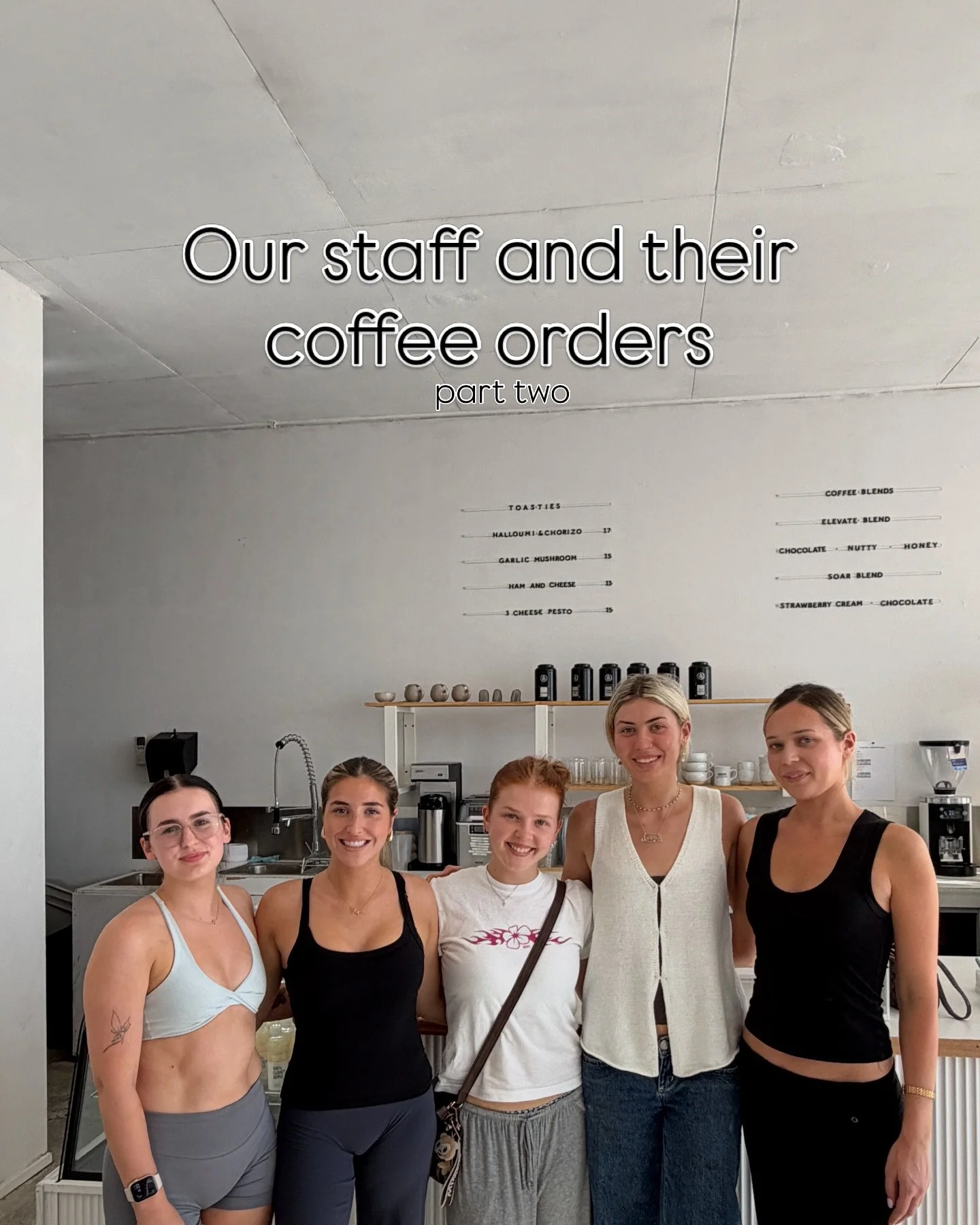 Shoutout to our amazing staff! Here&rsquo;s what they drink when working