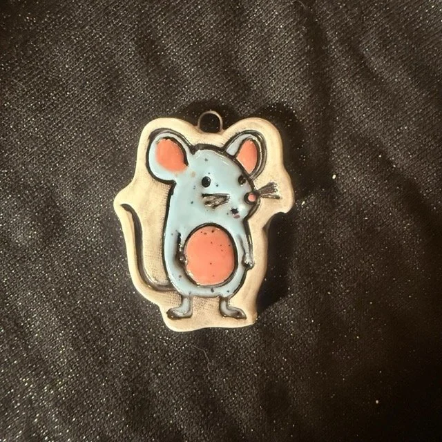 Tiny Mouse Ornament