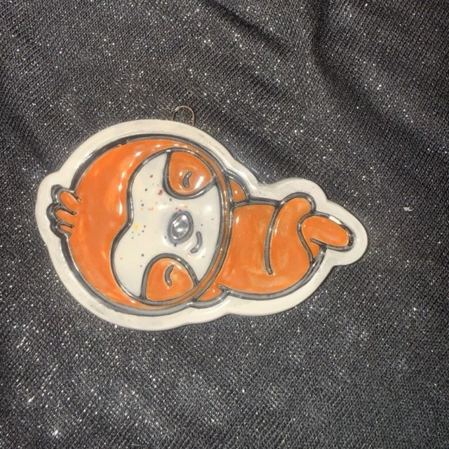 Sleepy Sloth Ornament