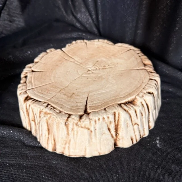 Rings of What Was - Tree Stump Dish