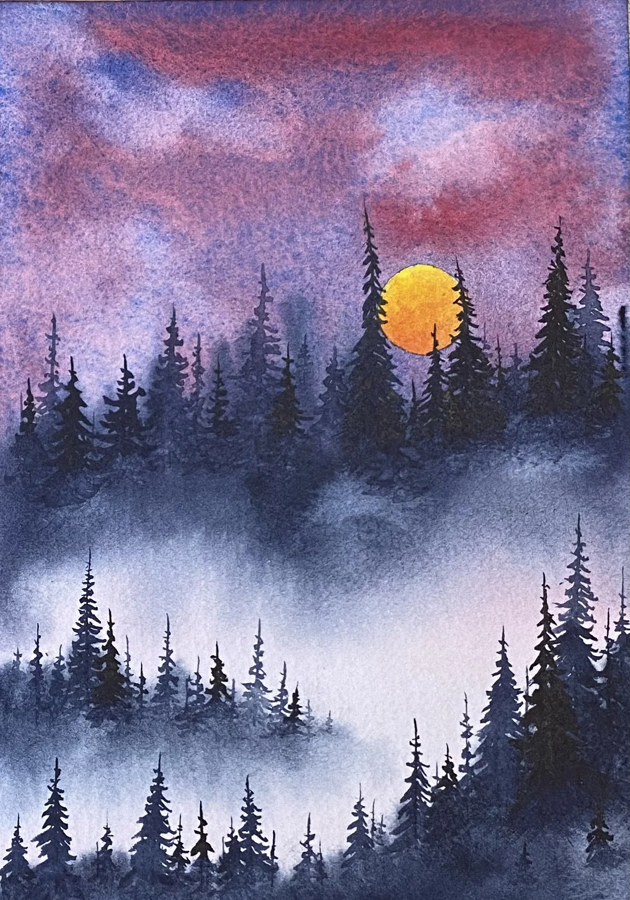 The Moon Keeps Its Vigil