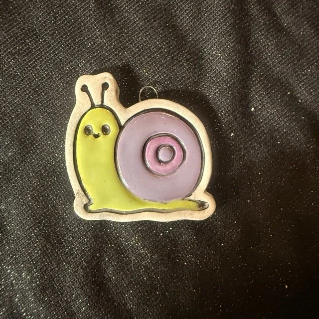 Tiny Snail Ornament
