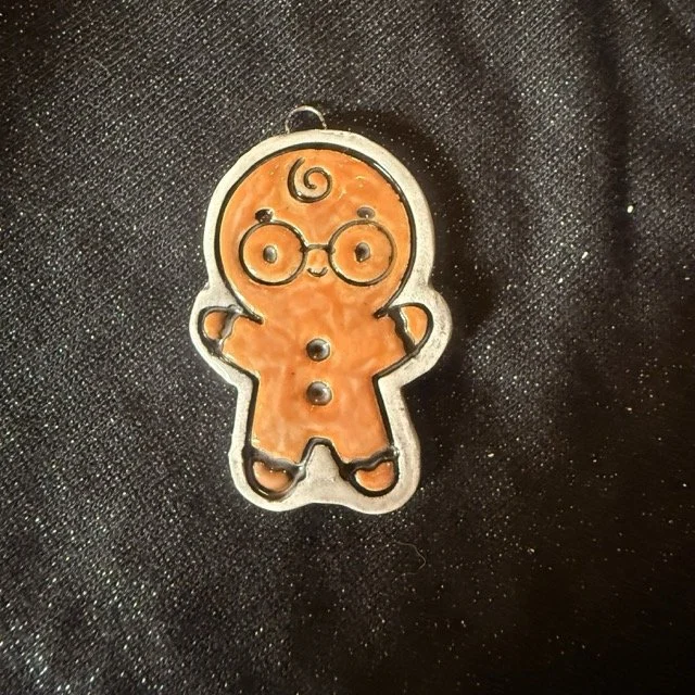 Tiny Ginger Nerd Ornament