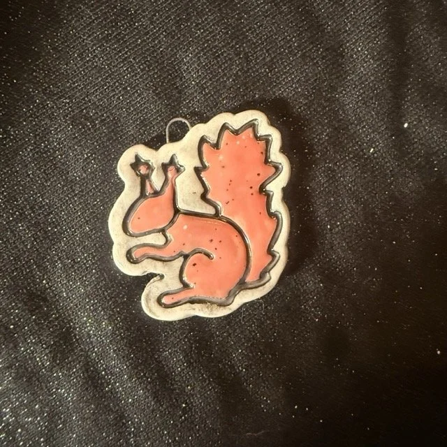 Tiny Squirrel Ornament