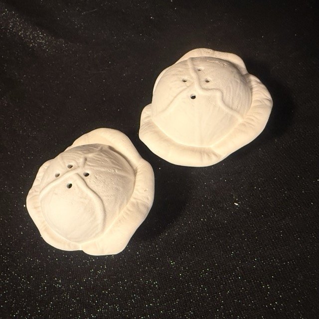 Cabbage Salt & Pepper Shakers