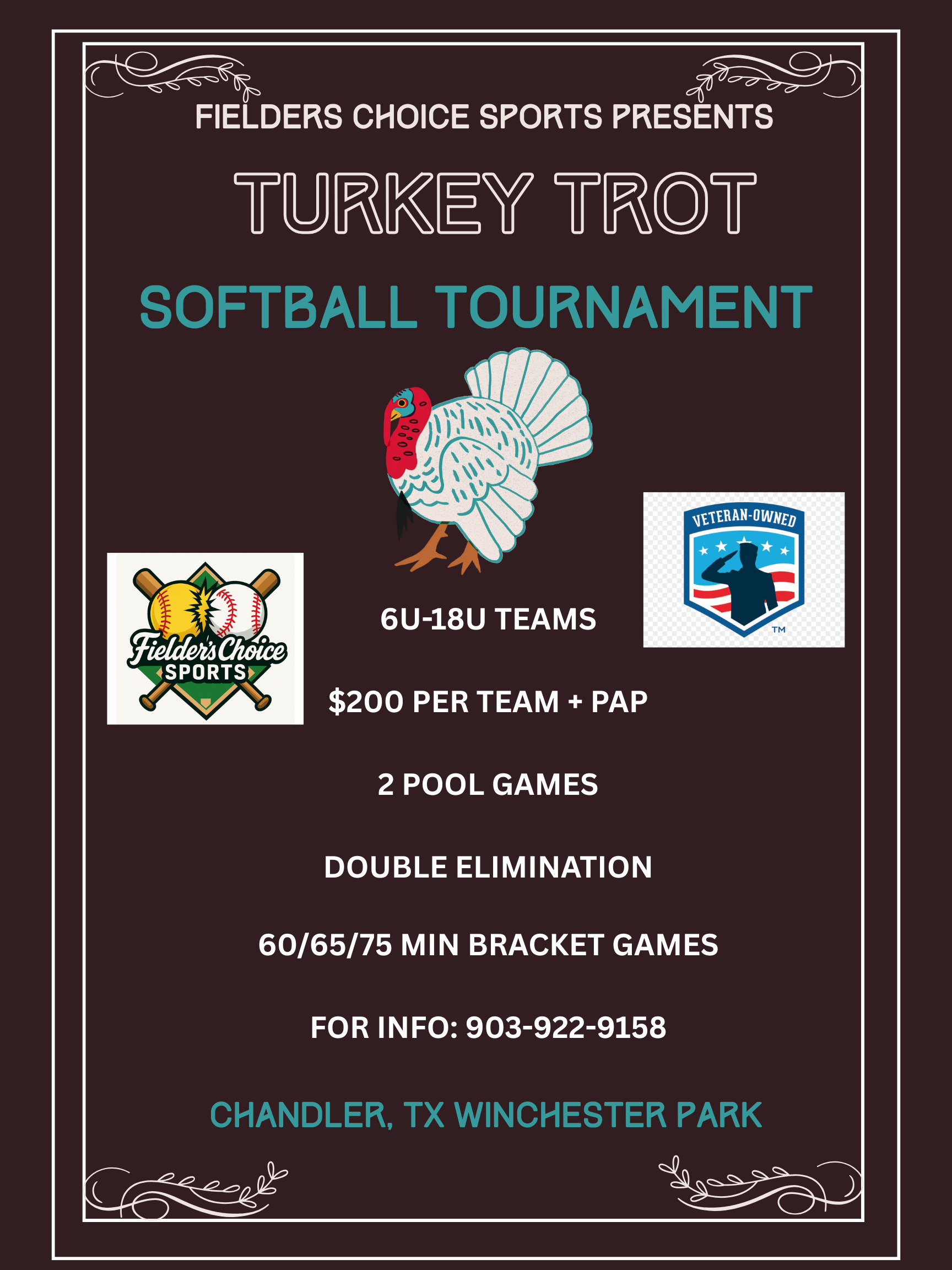 Green And Brown Illustrative Turkey Day Poster.PNG