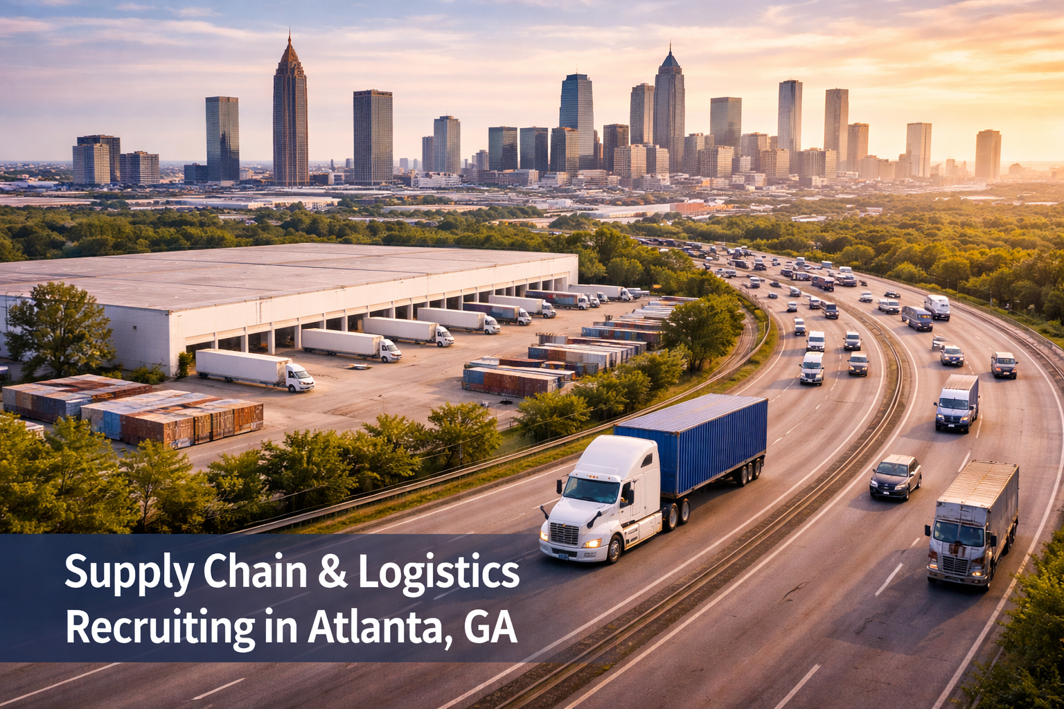 Supply chain and logistics recruiting in Atlanta GA supporting network and distribution leadership