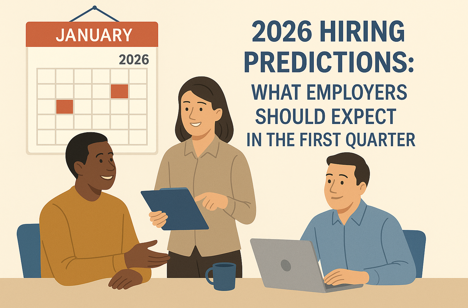 2026 Hiring Predictions: What Employers Should Expect in the First Quarter