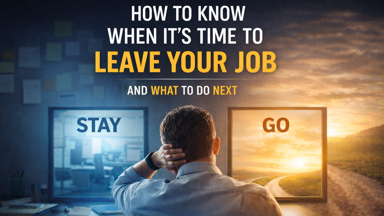 How to Know When It’s Time to Leave Your Job (and What to Do Next)