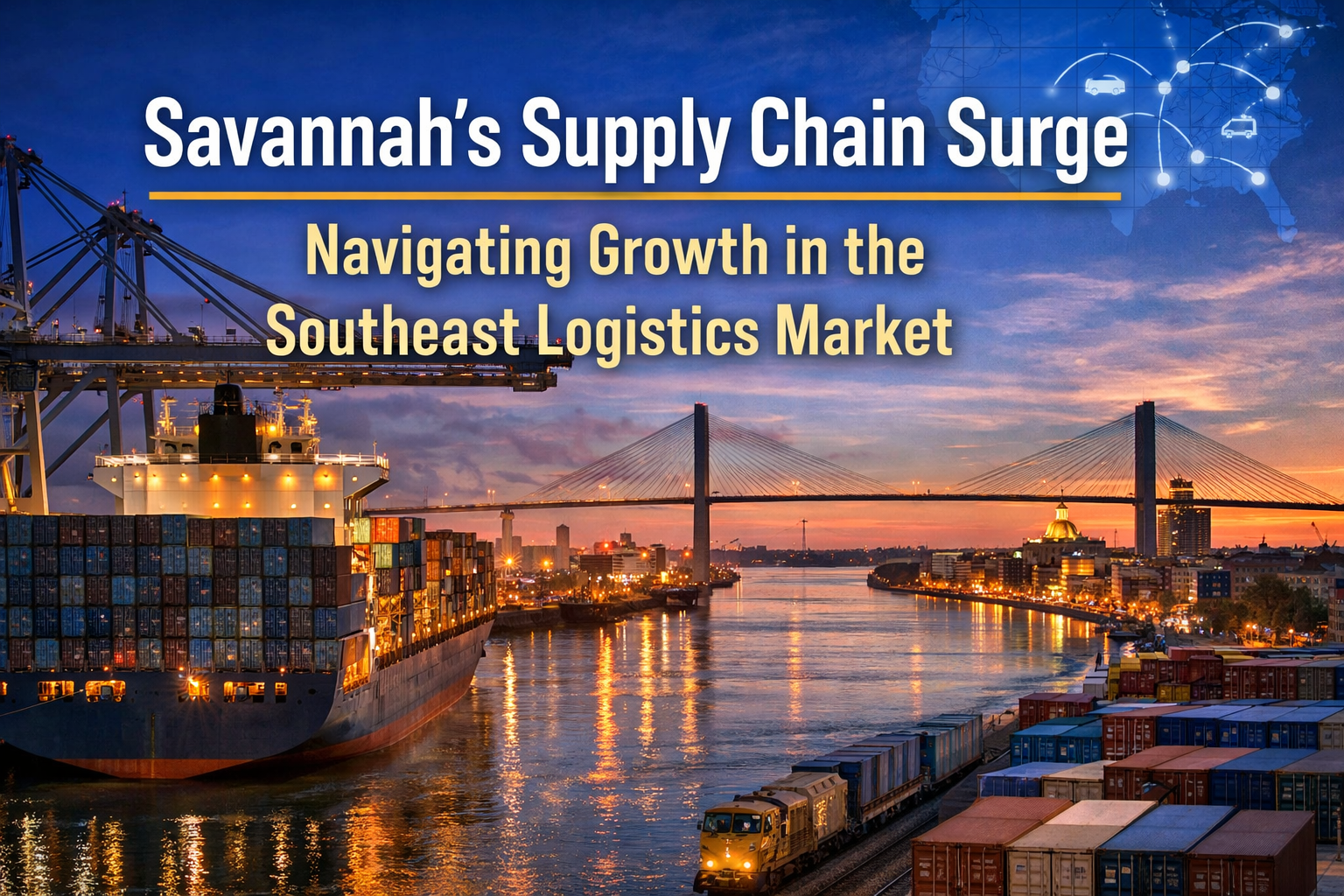 Savannah’s Supply Chain Surge: Why the Southeast Port Market Is Driving Talent Demand