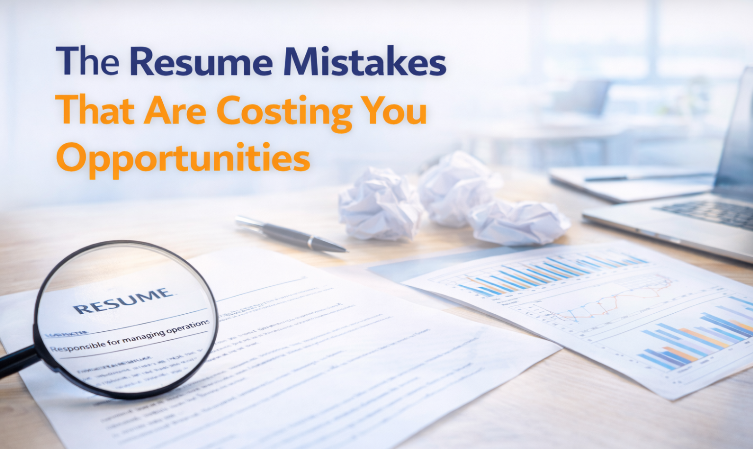 The Resume Mistakes That Are Costing You Opportunities