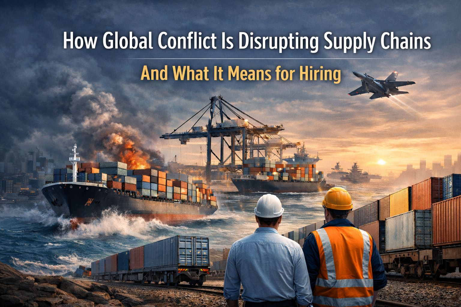 How Global Conflict Is Disrupting Supply Chains (And What It Means for Hiring)