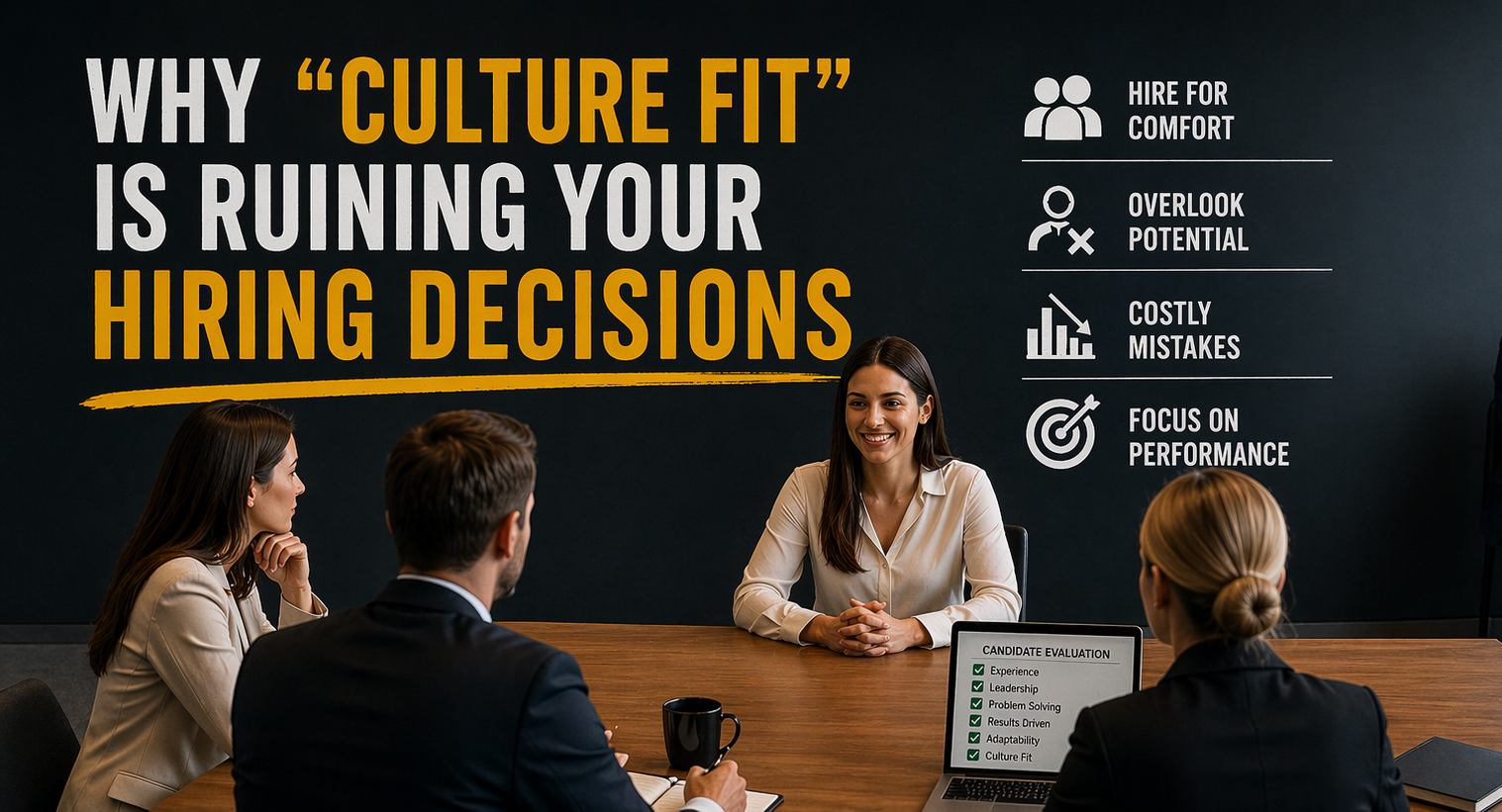 Why “Culture Fit” Is Ruining Your Hiring Decisions
