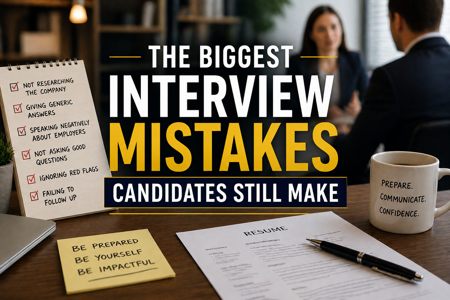 The Biggest Interview Mistakes Candidates Still Make
