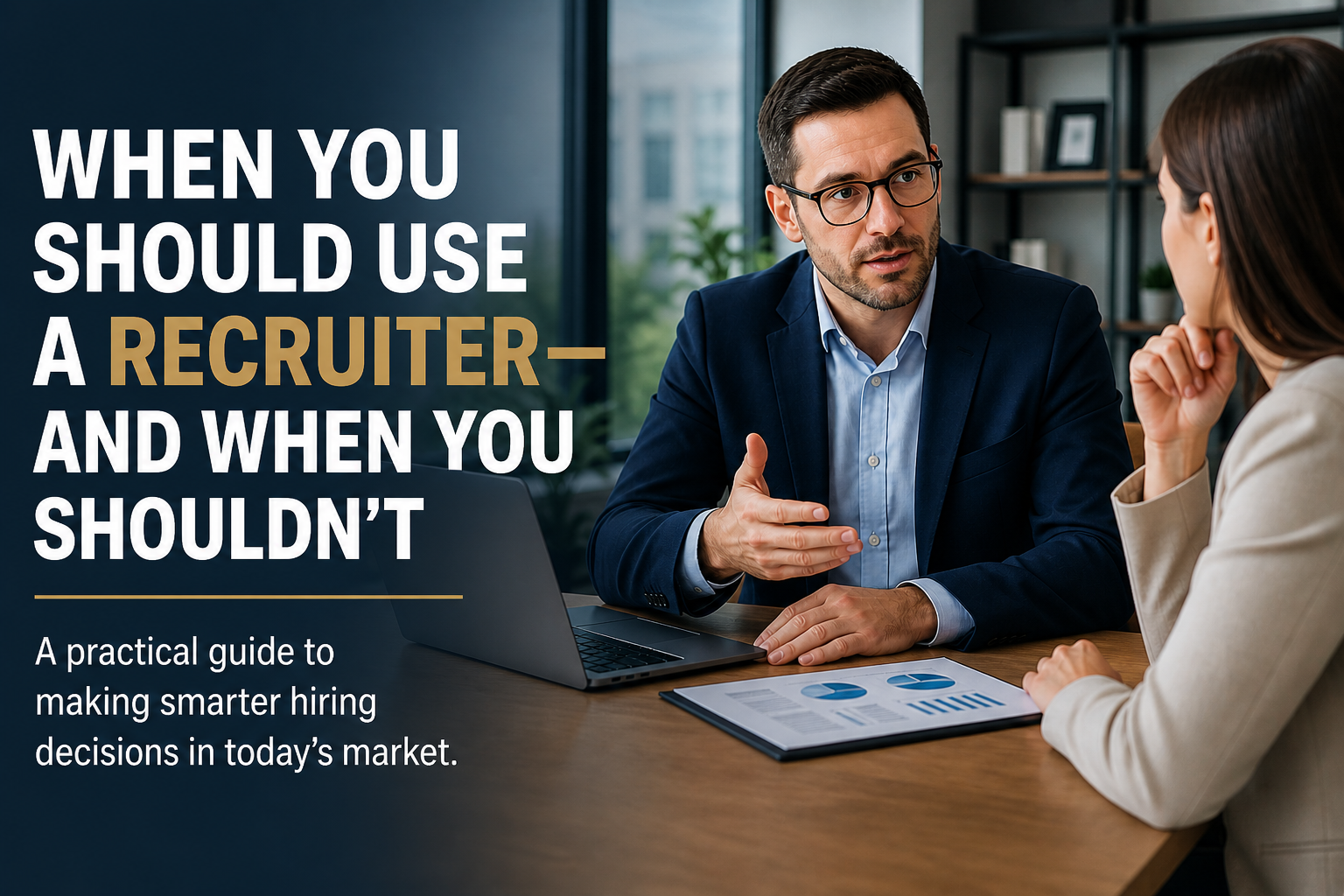 When You Should Use a Recruiter—and When You Shouldn’t