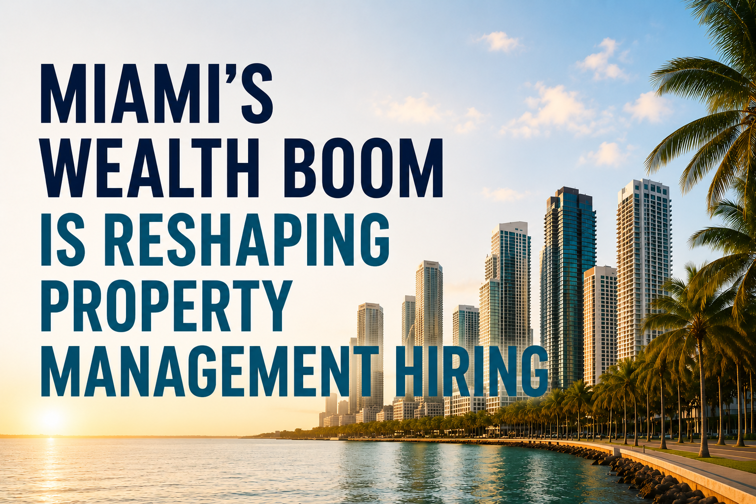 Miami’s Wealth Boom Is Reshaping Property Management Hiring