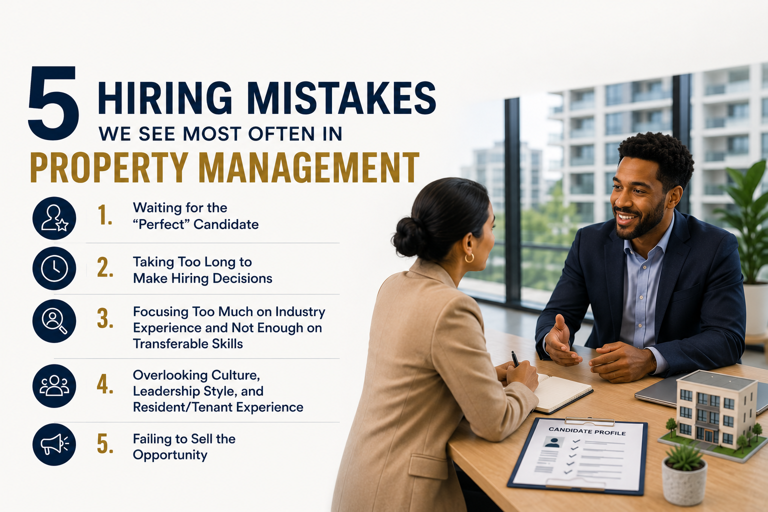 The 5 Hiring Mistakes We See Most Often in Property Management