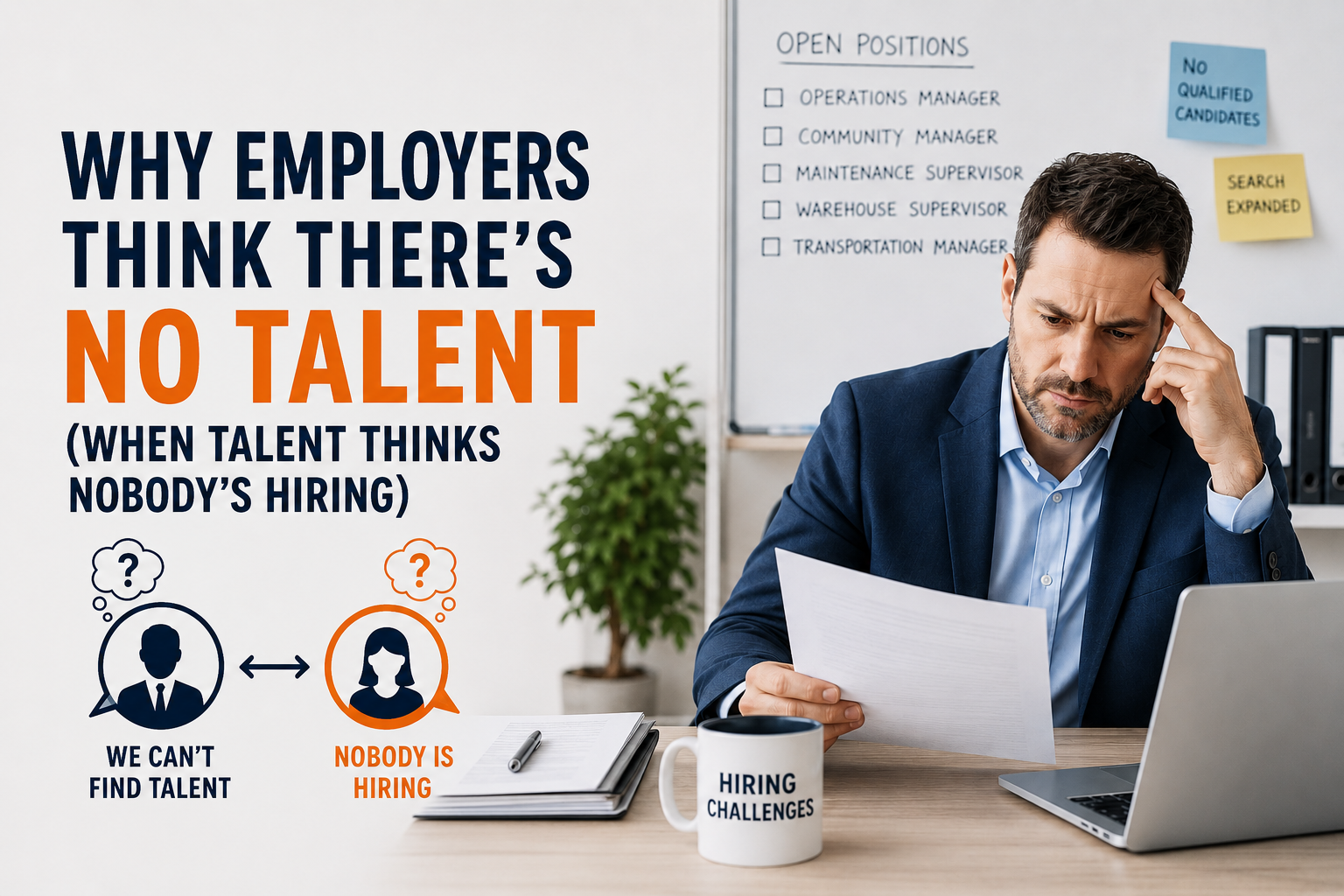 Why Employers Think There's No Talent (When Talent Thinks Nobody's Hiring)