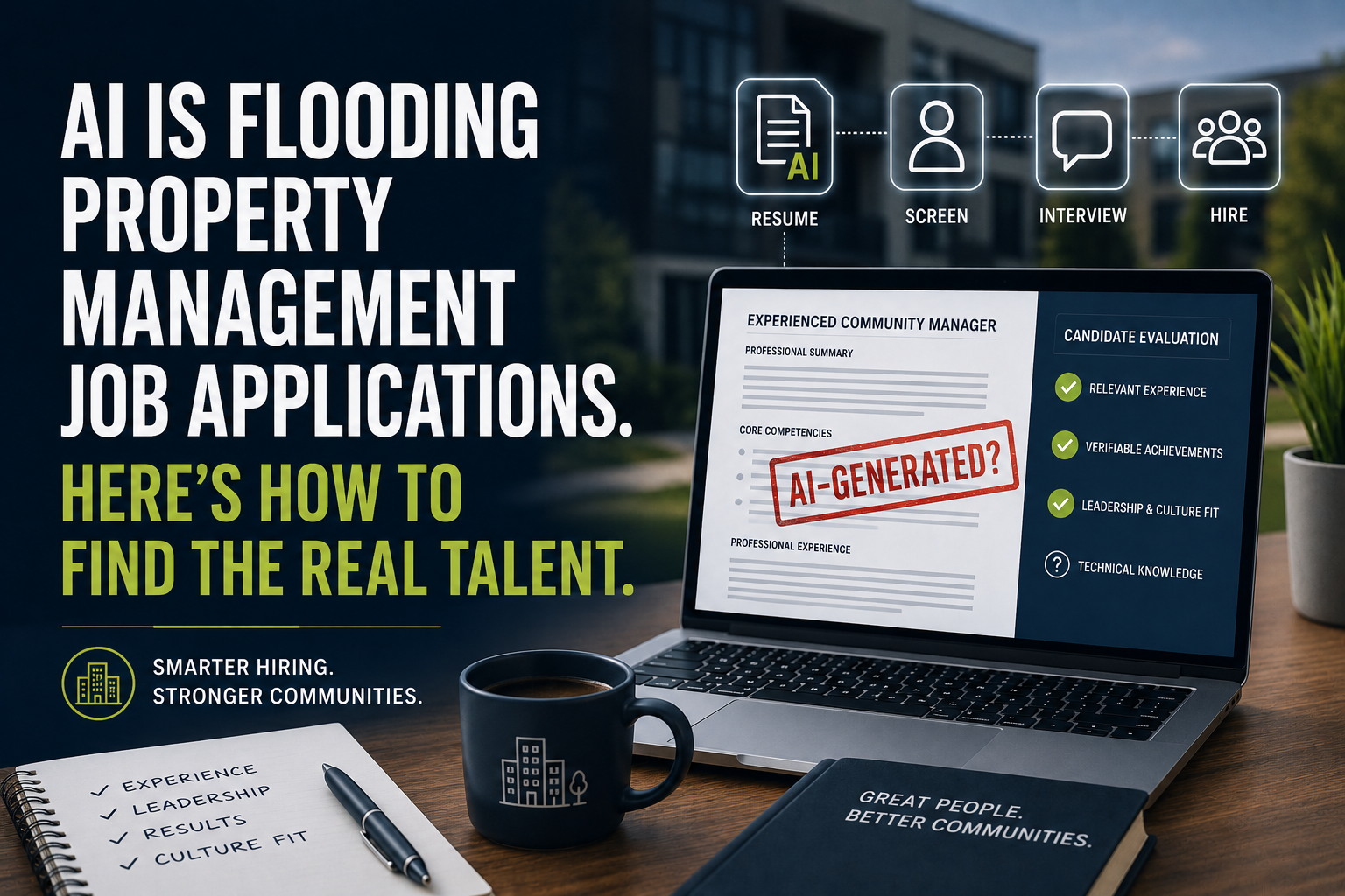 AI Is Flooding Property Management Job Applications. Here's How to Find the Real Talent.