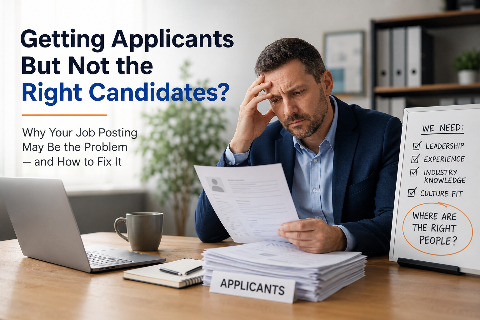 Why Your Job Posting Is Getting Applicants, But Not the Right Candidates