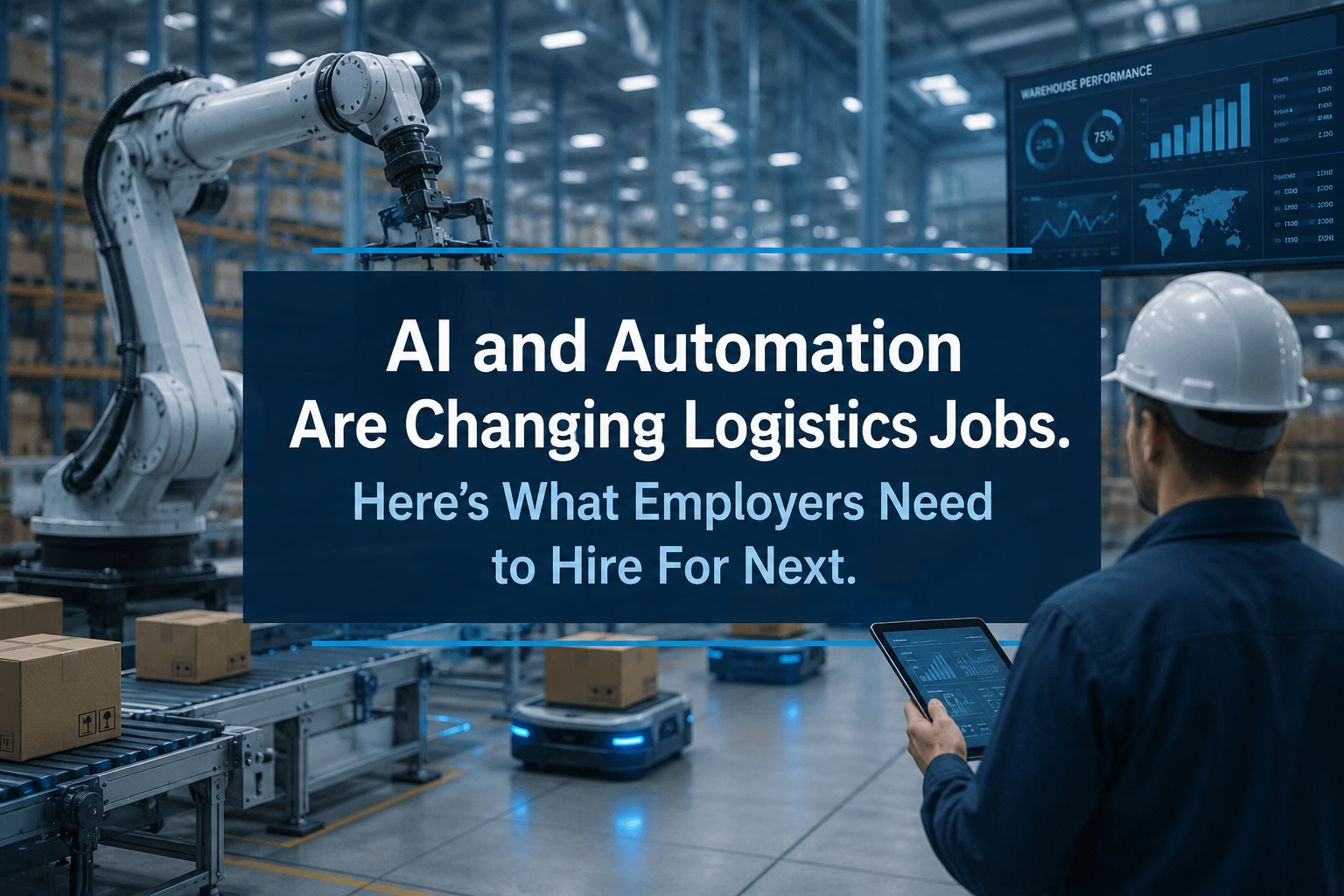 AI and Automation Are Changing Logistics Jobs. Here’s What Employers Need to Hire For Next