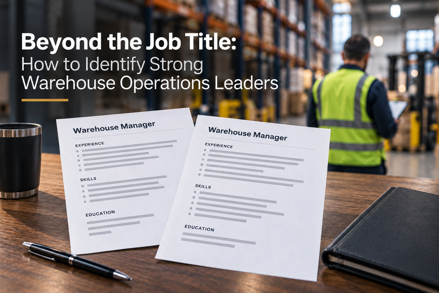 Beyond the Job Title: How to Identify Strong Warehouse Operations Leaders