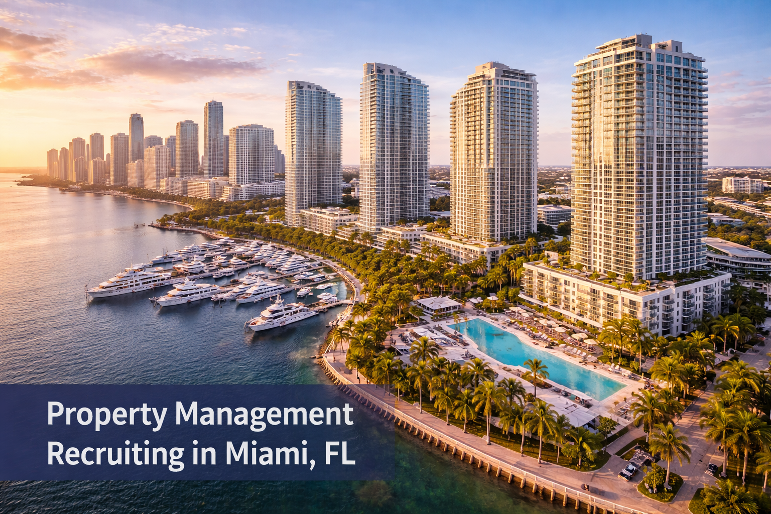 Property management recruiting in Miami FL supporting luxury and high-rise communities