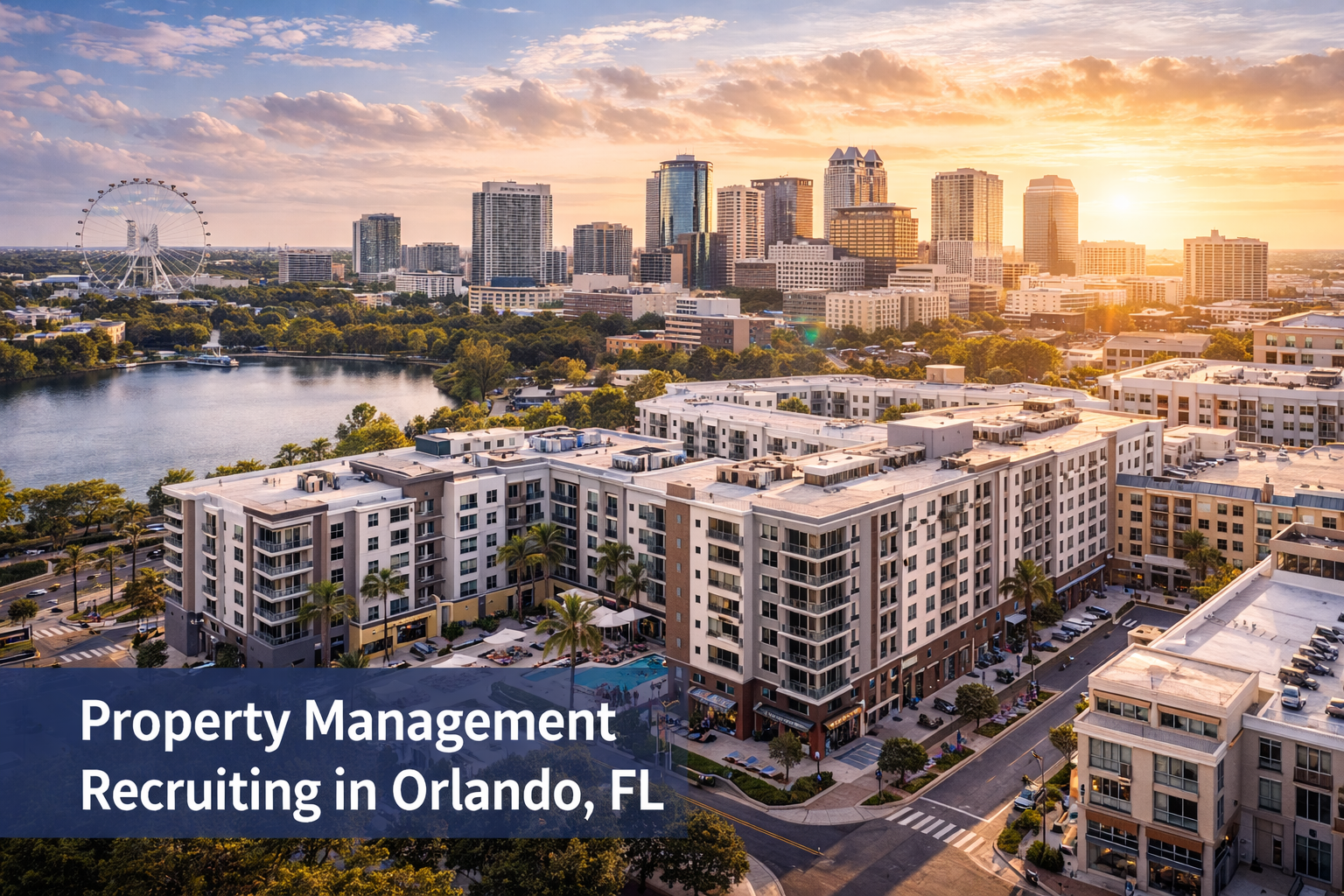 Property management recruiting in Orlando FL supporting multifamily and mixed-use communities