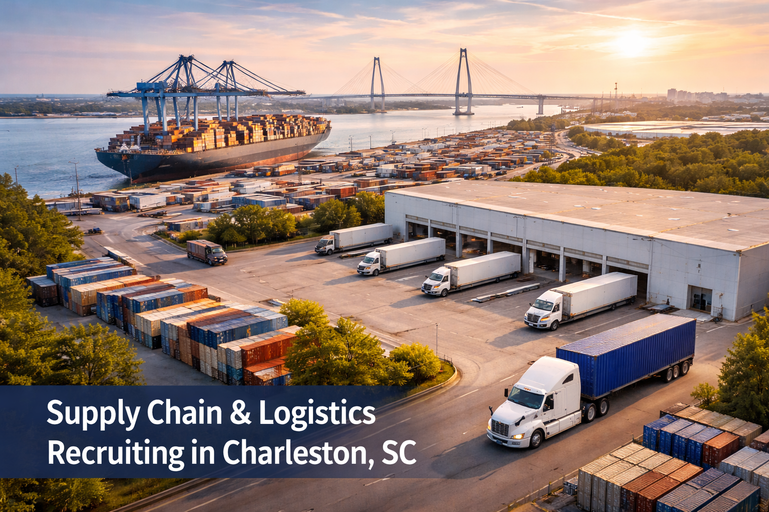 Supply chain and logistics recruiting in Charleston SC supporting port and industrial operations