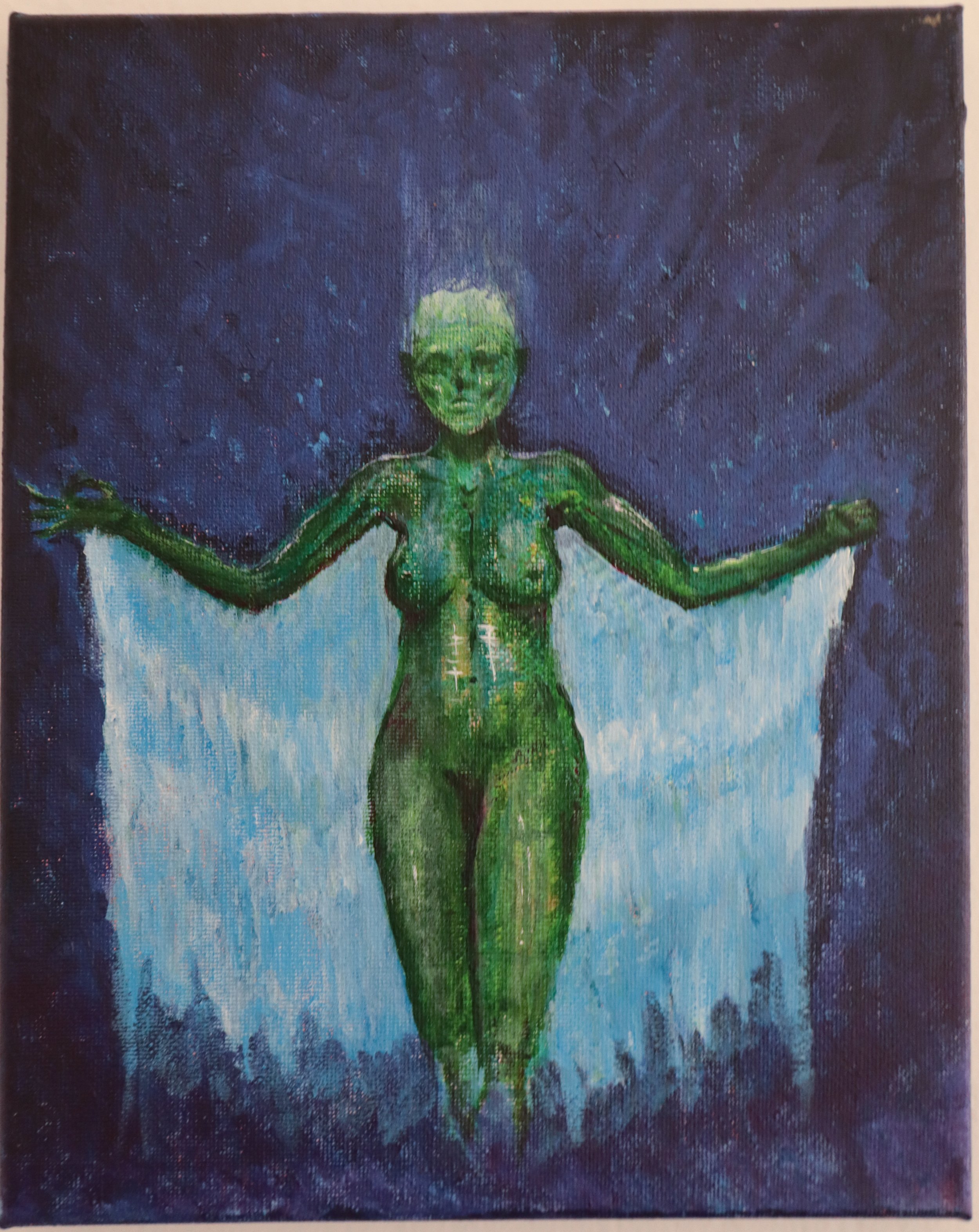 Green Fairy (Absinthe) | 6"x8" | 2025