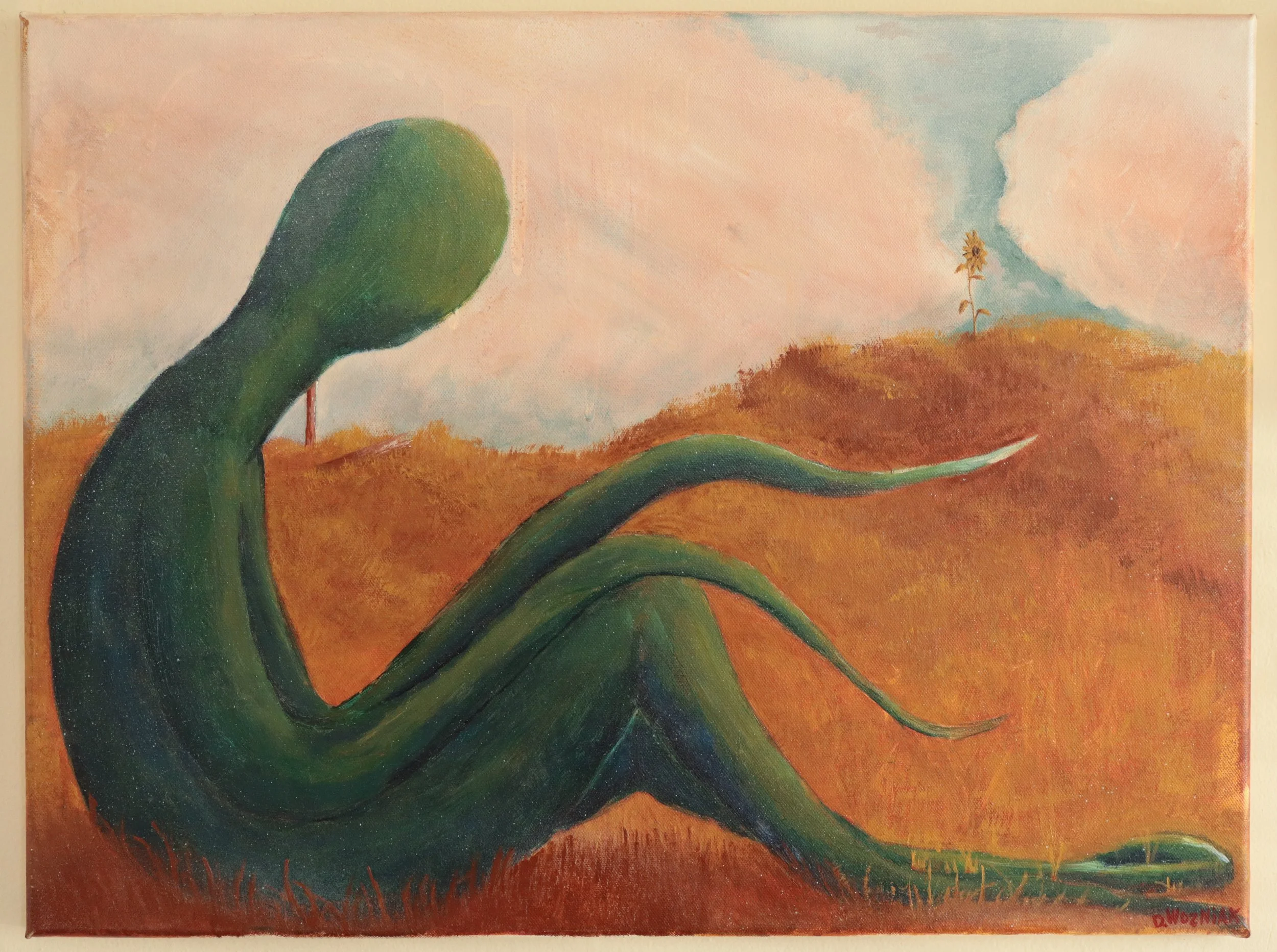 Frances's World | 18"x24" | 2024