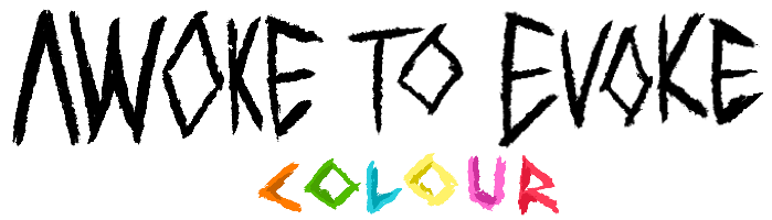 Colorful graffiti-style text that says 'LOVE YOURSELF' in various colors on a black background.