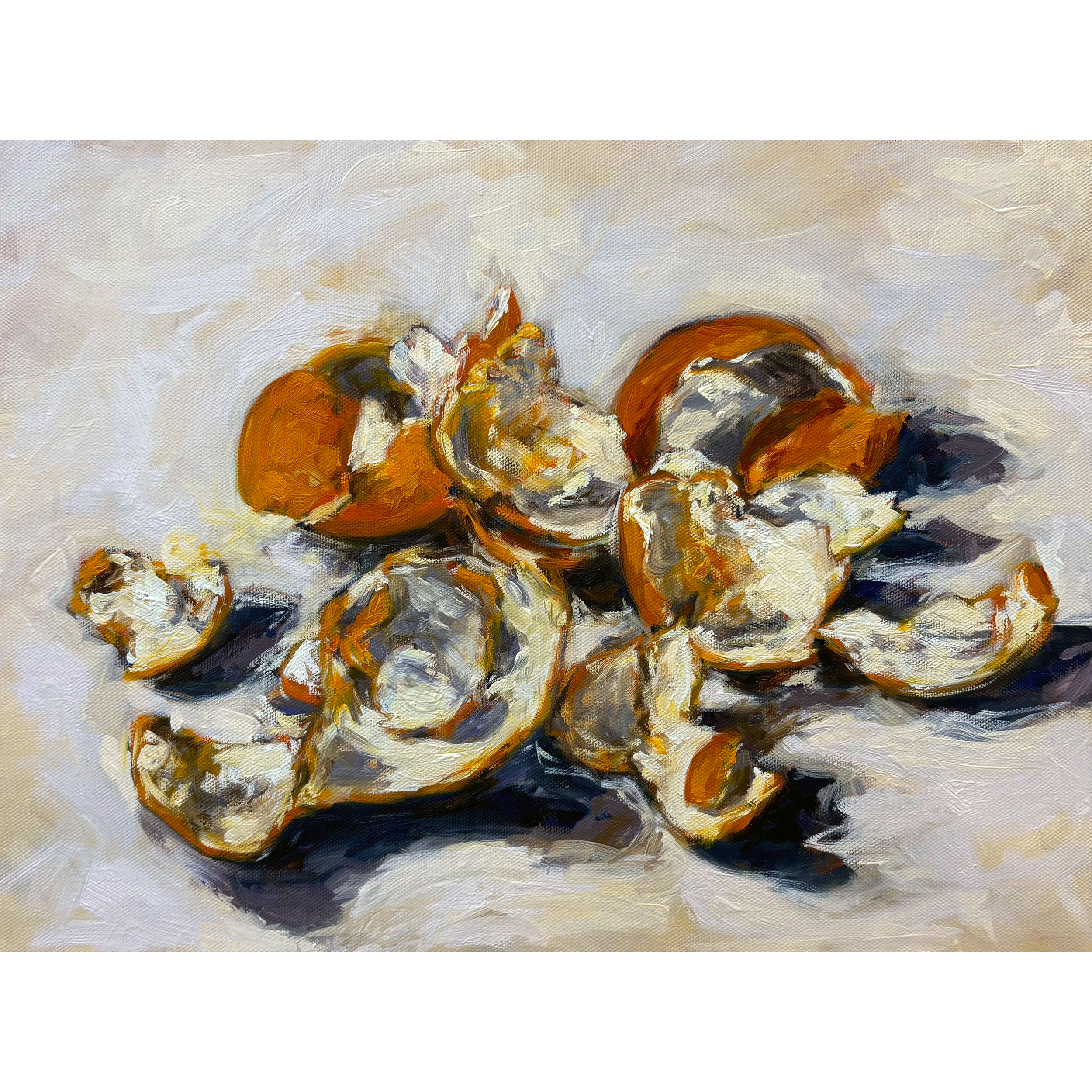 Orange peels Matte Print