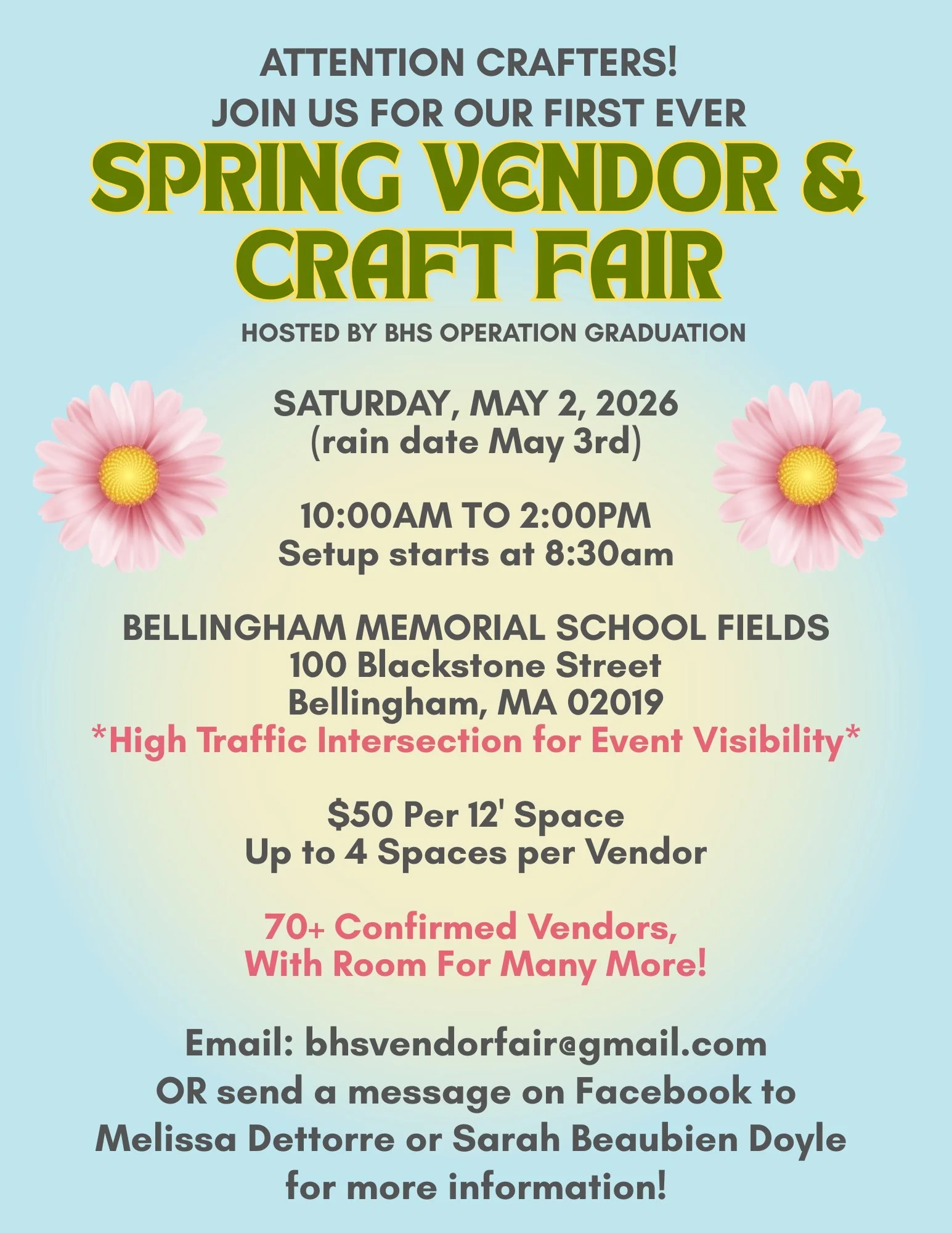 Bellingham High School Craft Fair