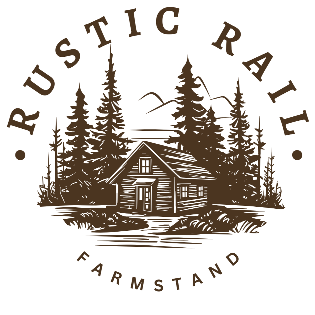 Rustic Rail Farmstand
