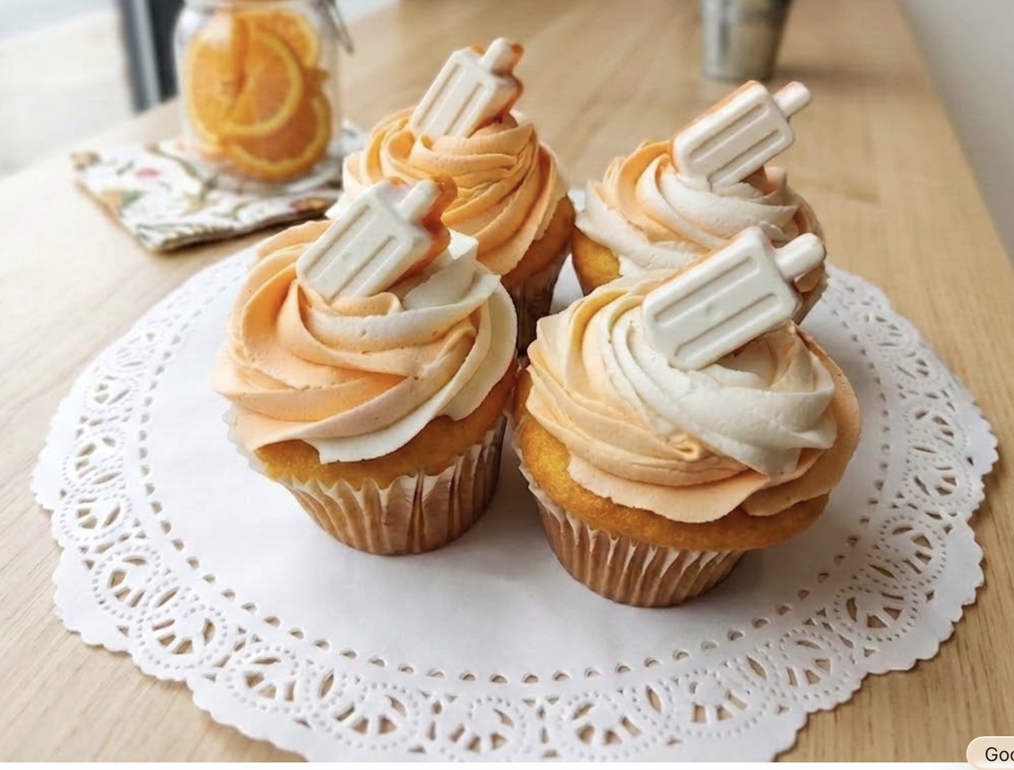 Orange Delight Cupcakes
