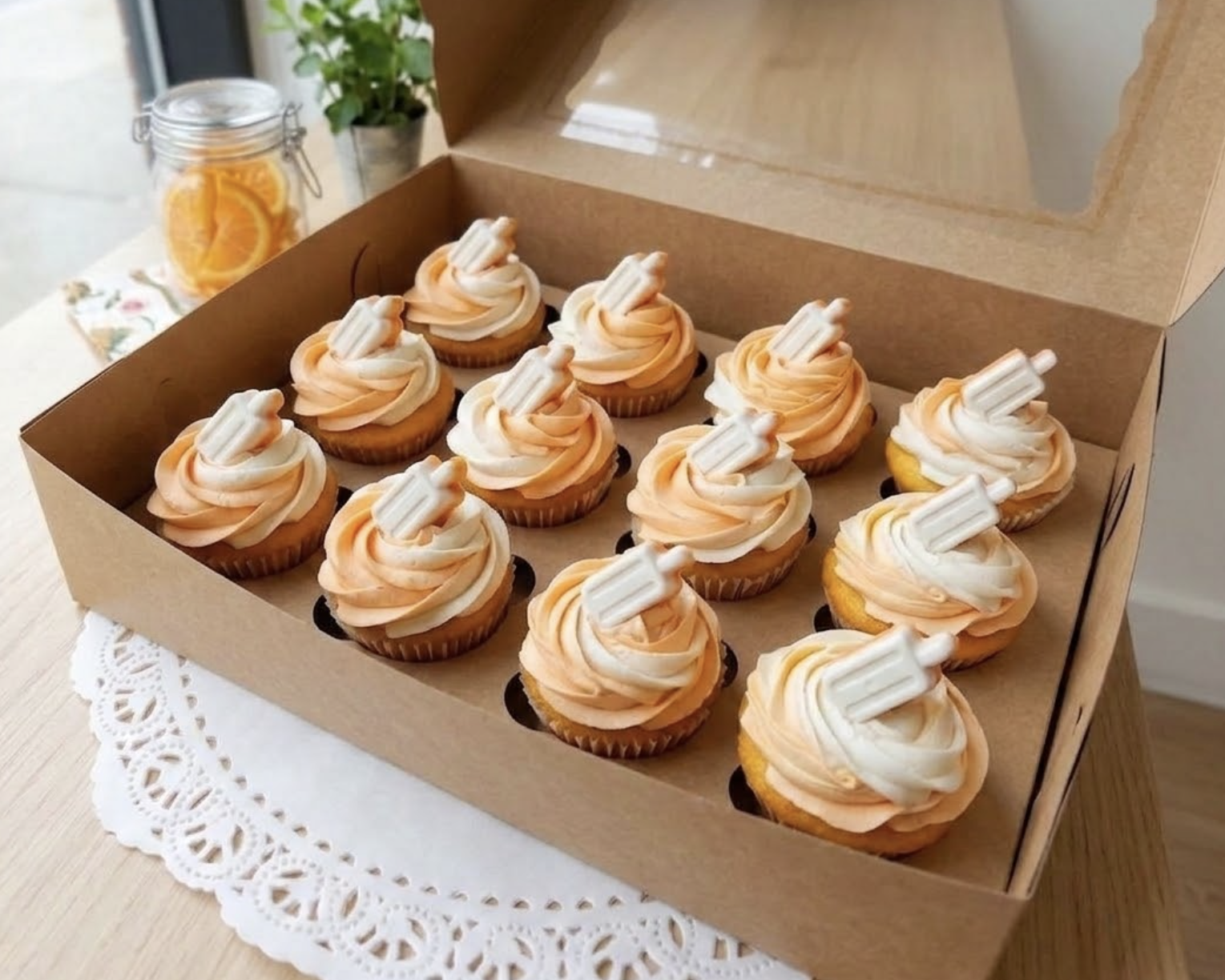 Orange Delight Cupcakes