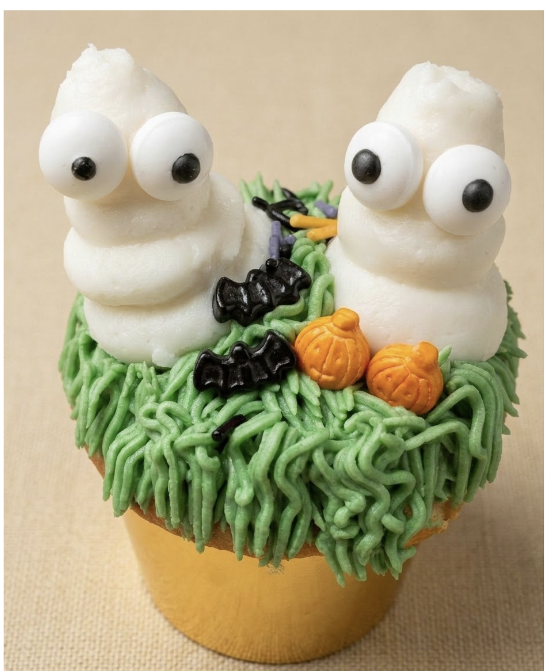 Halloween Buttercream Cupcakes