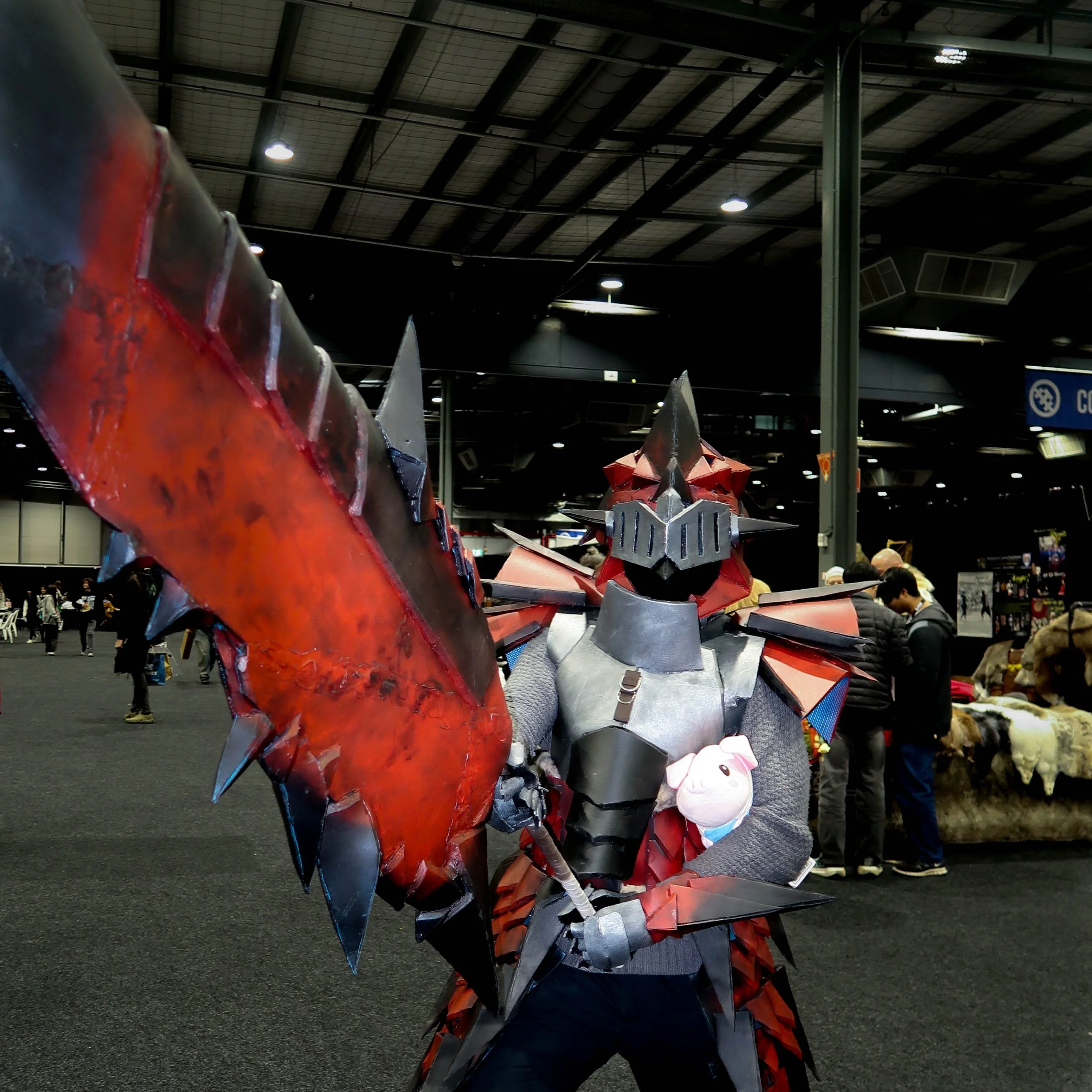  Louis @  224_leforgecreates      as Armour Rathalos  from Monster Hunter 