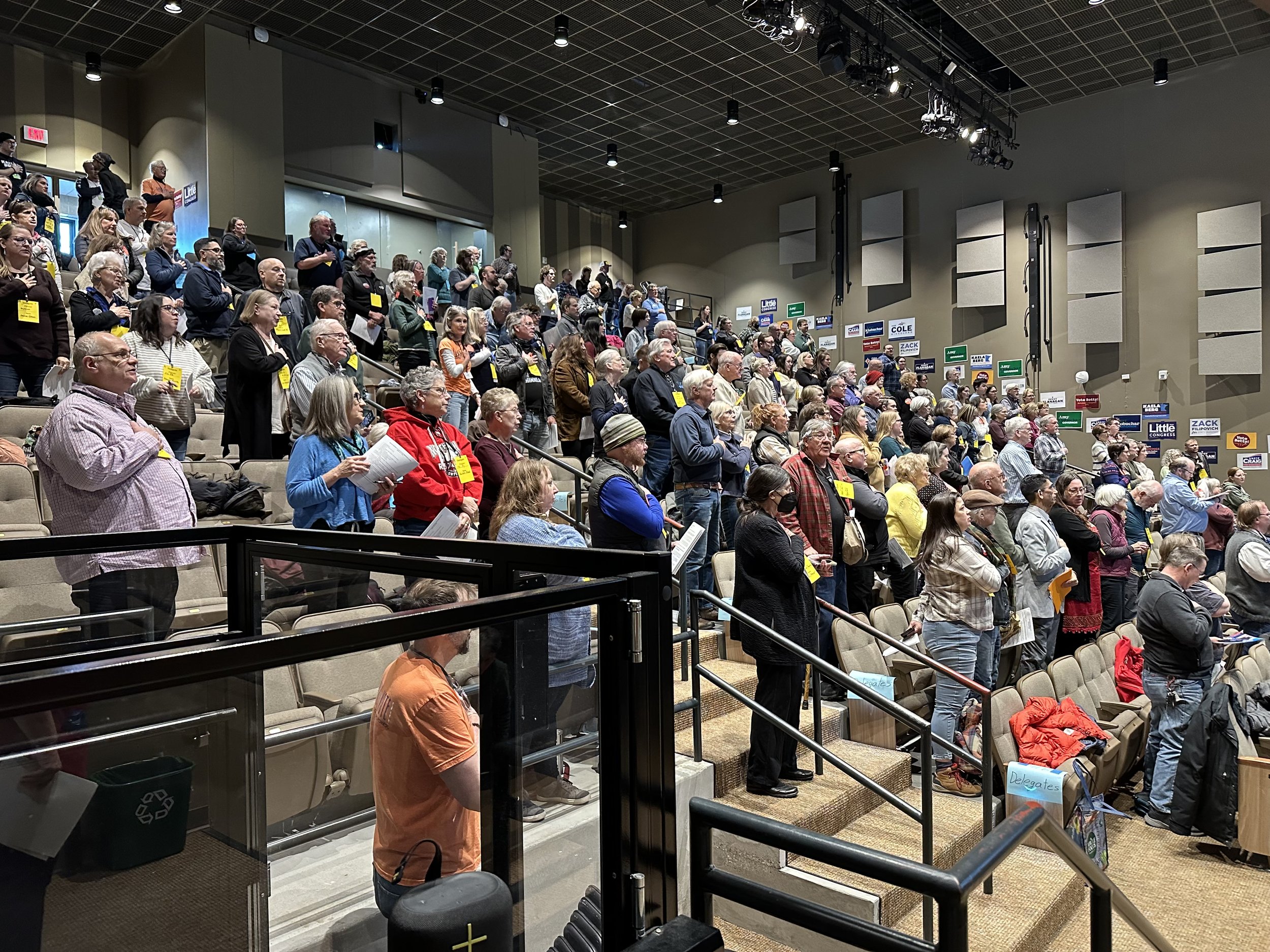 Cole Birkeland receives unanimous endorsement at DFL convention