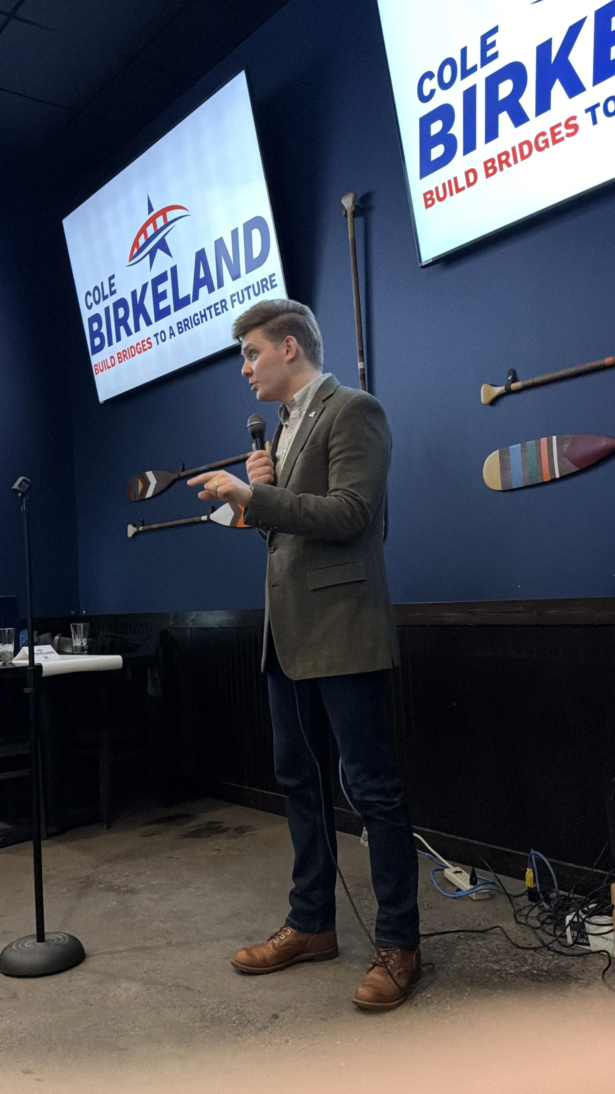 Cole Birkeland Launches State House Campaign