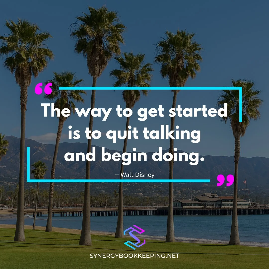 Let&rsquo;s stop overthinking and start executing. Your goals are waiting.⁠
⁠
#StartNow #BusinessMotivation #MondayDrive #SynergyBookkeeping