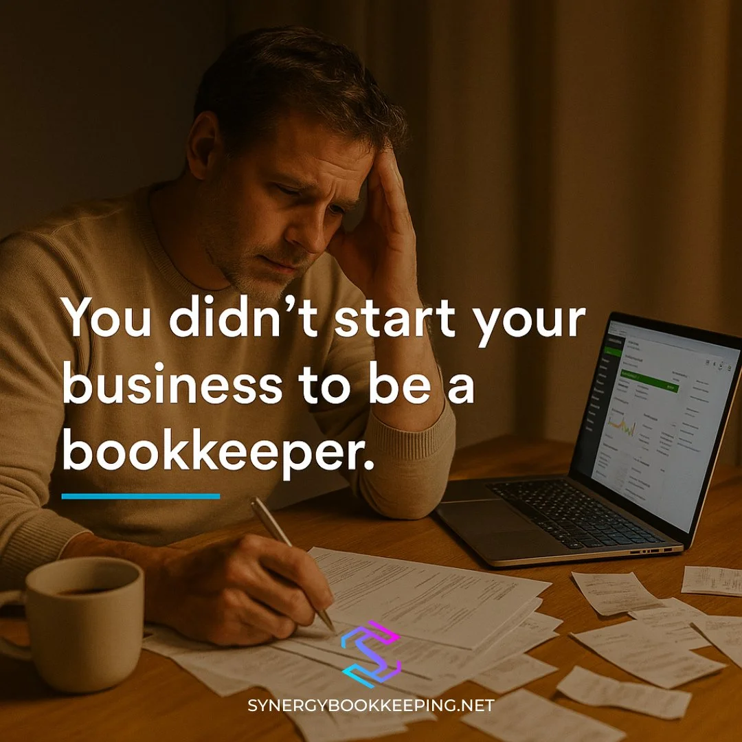 You didn&rsquo;t start your business to be a bookkeeper.⁠
📘 Find out how professional bookkeeping can save you money, time, and sanity.⁠
Download your FREE report &mdash; link in bio!⁠
⁠
#SmallBusinessFinance #BookkeeperLife #QuickBooksOnline #Entre