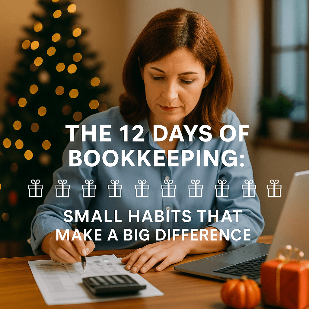 The 12 Days of Bookkeeping: Small Habits That Make a Big Difference