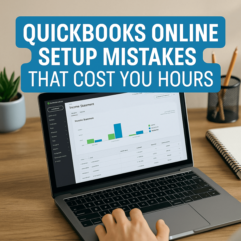 QuickBooks Online Setup Mistakes That Cost You Hours (and Sleep)